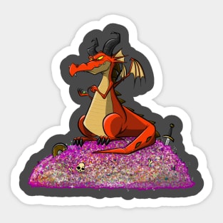 Dice Dragons Hoard Sticker